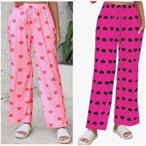nwt 𖤓 set of 2 pajama bottoms.